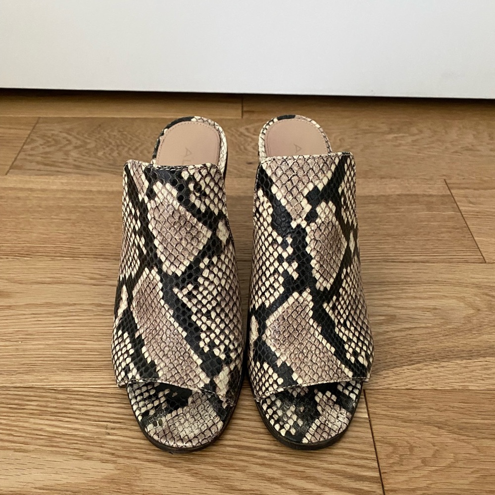 Aldo Heeled Mules